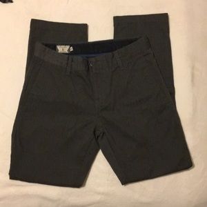 Men’s Volcom dark gray trousers